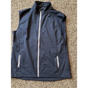 ABACUS  Women's 2XL Black Full Zip Lined Vest